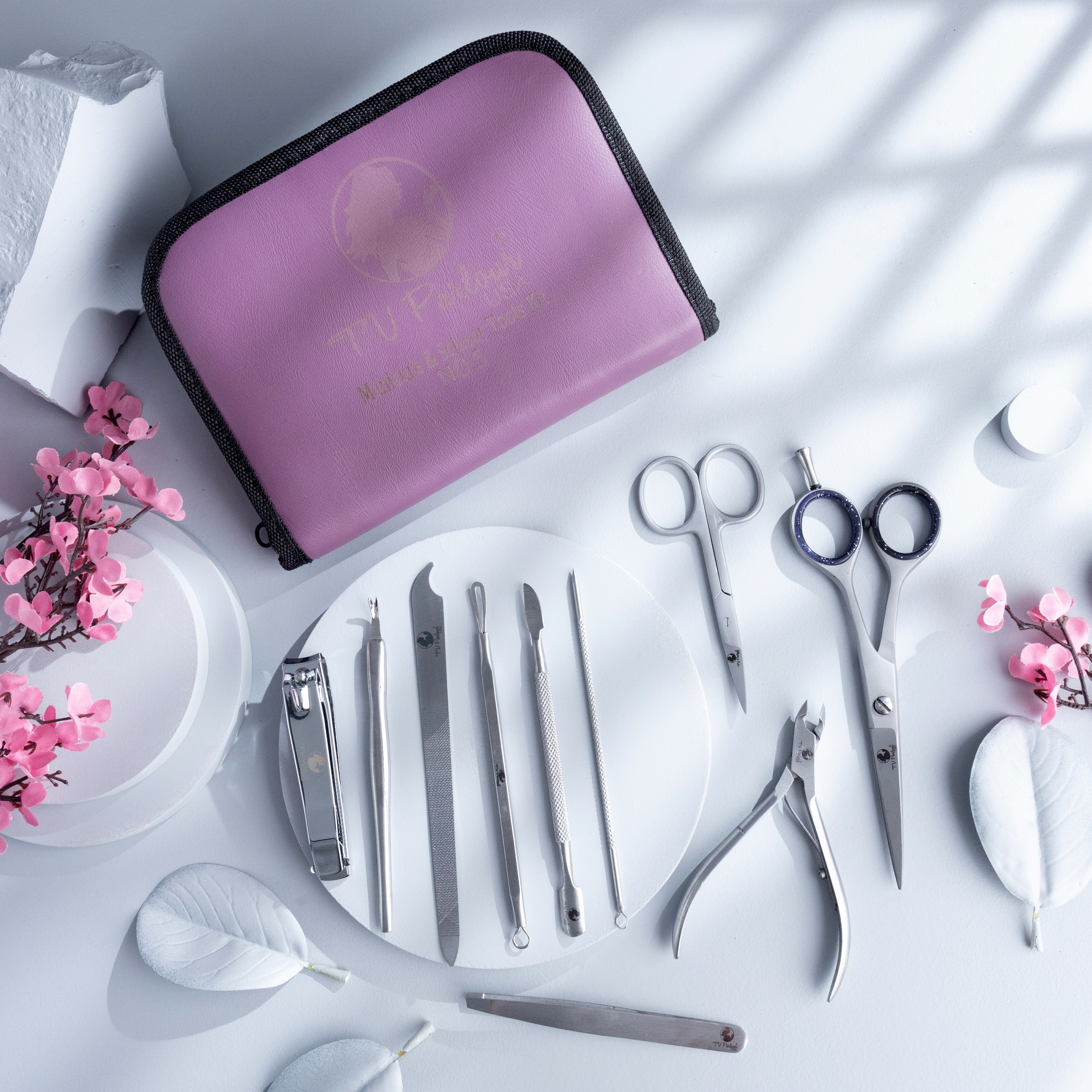 Tv Parlour 10 Pcs Professional Manicure & Pedicure Set #05 - Image 2