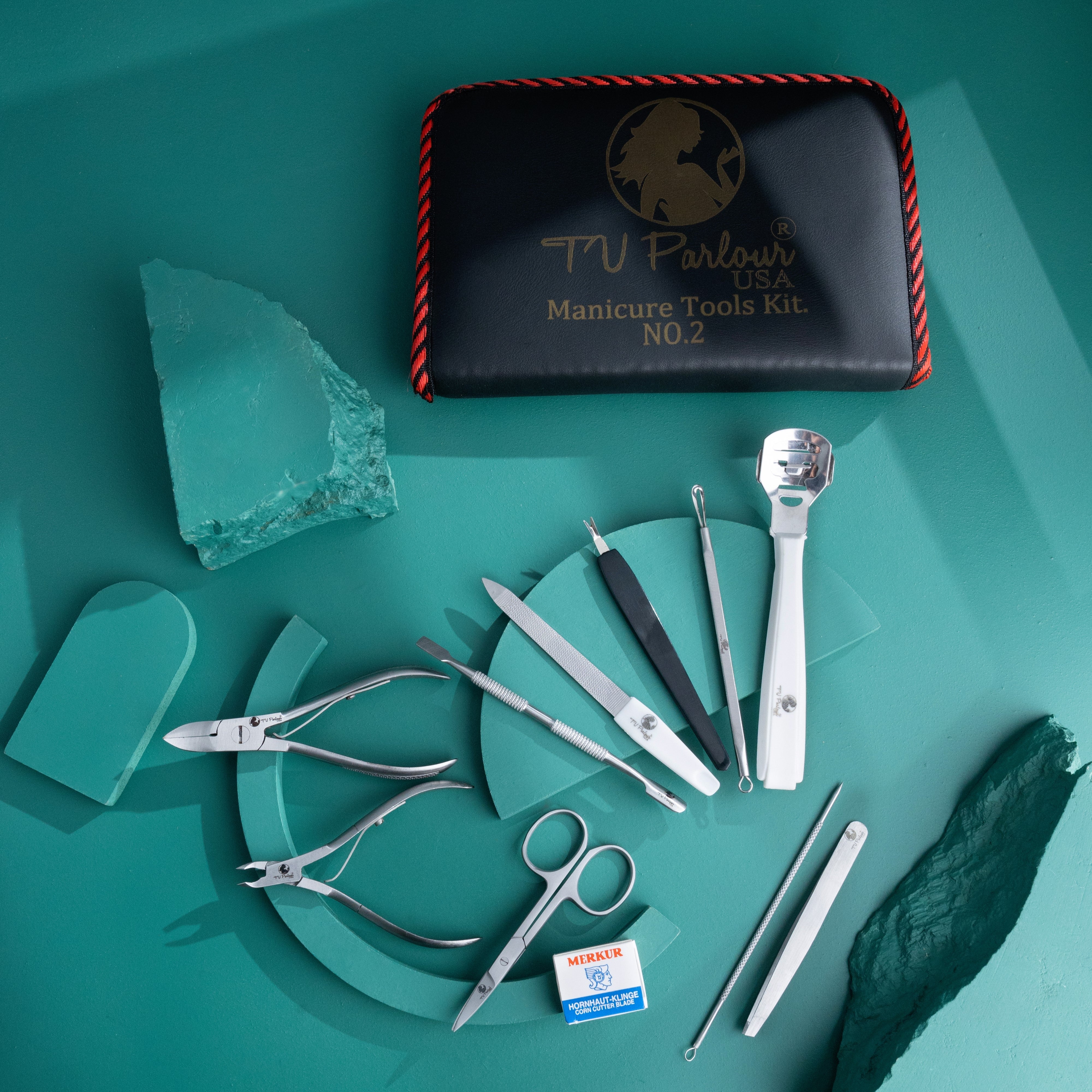 Tv Parlour 11 Pcs Professional Manicure & Pedicure Set #02 - Image 2