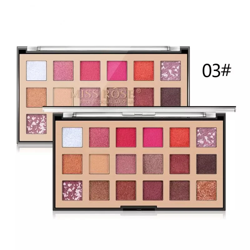 Miss Rose 18 Color Fashion Eye Palette - Image 9