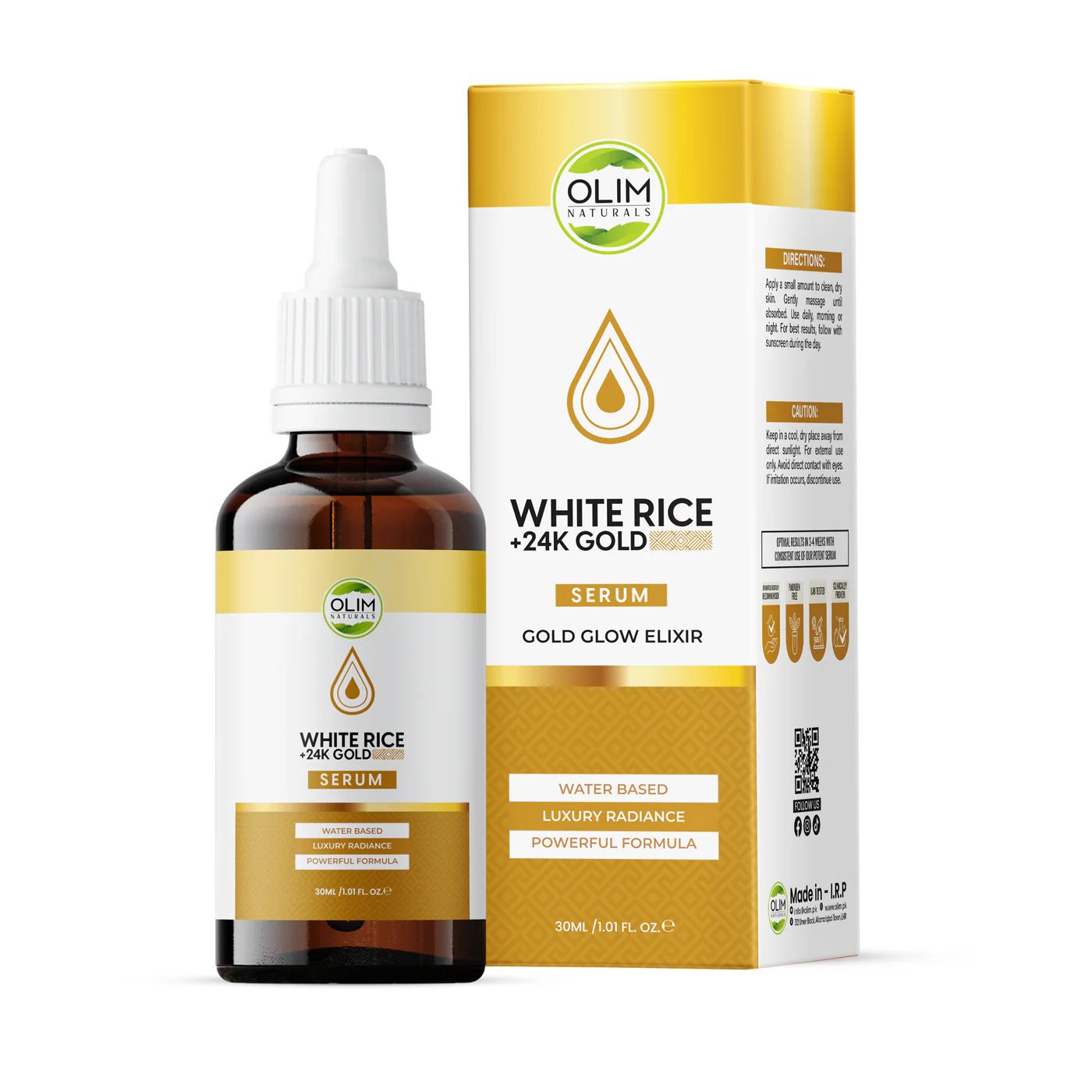 24K Gold + White Rice Serum - Image 2