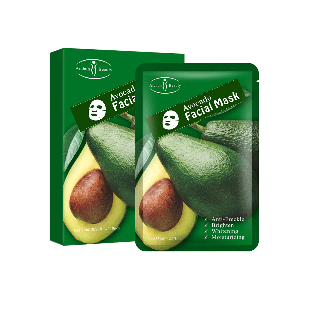 Aichun Beauty Avocado Sheet Mask 25ml (Pack of 10) - Image 2