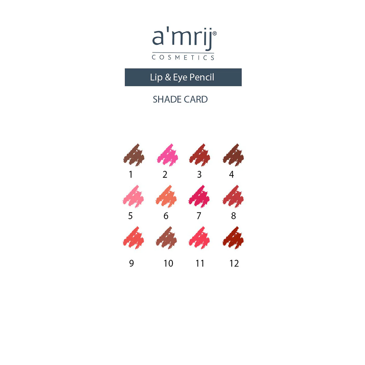 Amrij Cosmetics LIP & EYE PENCIL - Image 2