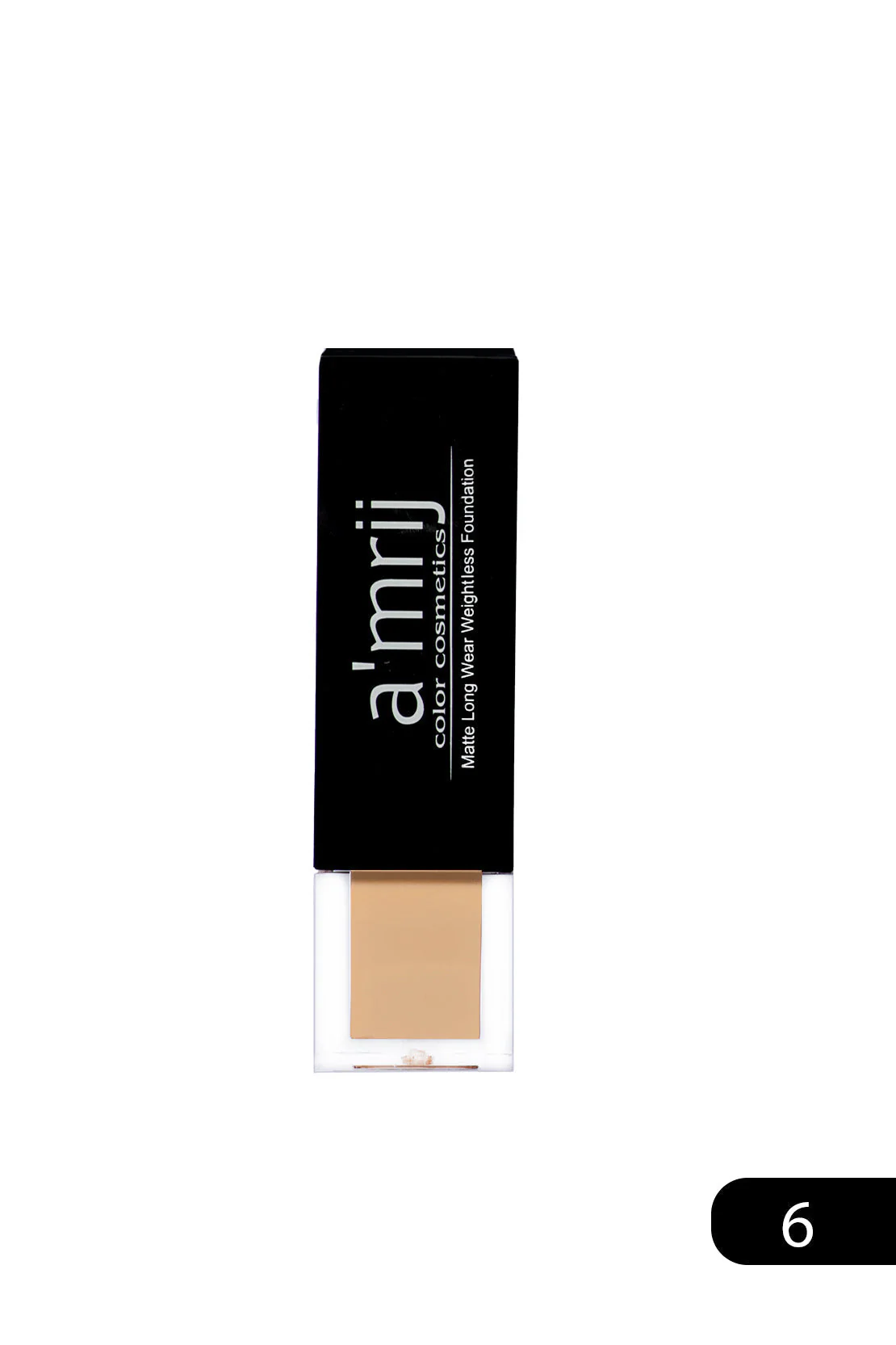 Amrij Cosmetics MATTE LONG WEAR WEIGHTLESS Foundation - Image 9