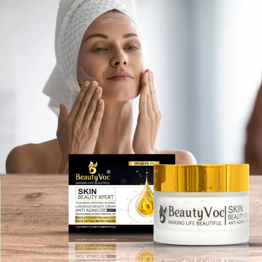BeautyVoc Anti Aging Day and Night Cream 60g | Anti Wrinkle | Anti Freckles | Anti Dullness - Image 3
