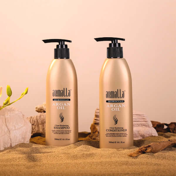 aRmalla Moroccan Argan Oil Shampoo and Conditioner