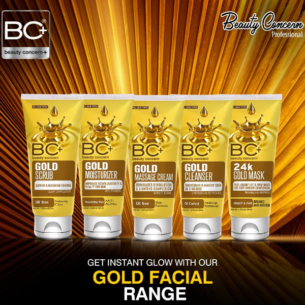 BC+ Gold Facial Kit 120ml