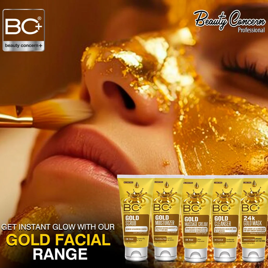 BC+ Gold Facial Kit 120ml - Image 2