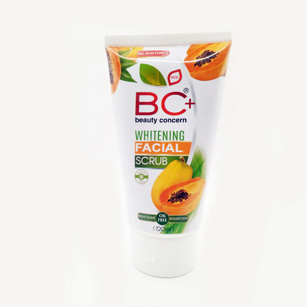 BC+ Whitening Facial Scrub 120 ML
