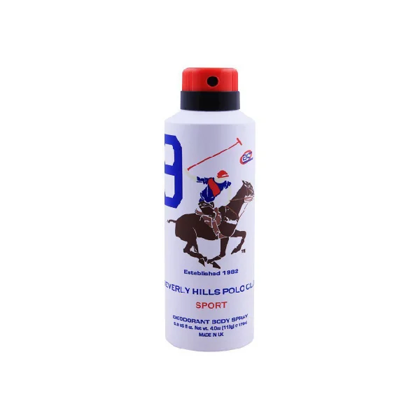 Beverly Hills Polo Club Sport Deodorant Body Spray - Image 3