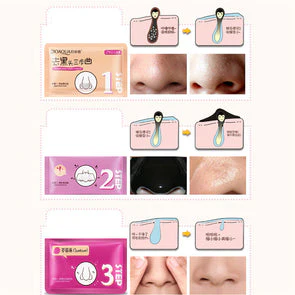 BIOAQUA 3 Steps Nose Blackhead Acne Remover Mask - Image 3
