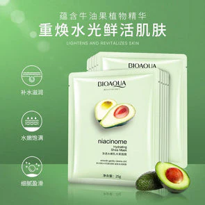 BIOAQUA Beautecret Niacinome Hydrating Shea Face Mask Sheet 25gm - Image 2