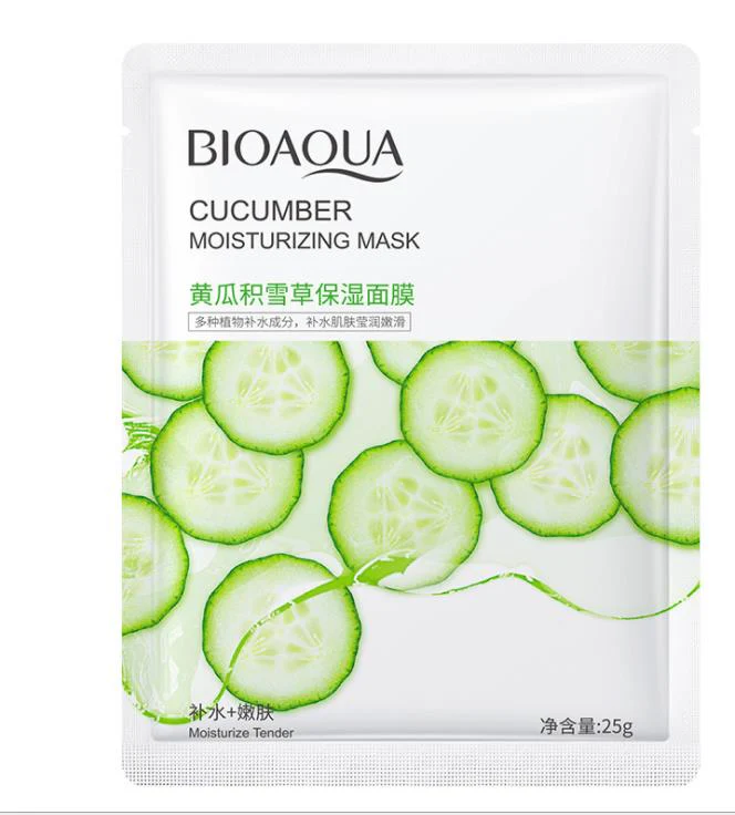 BIOAQUA Cucumber Moisturizing Face Sheet Mask - Image 3