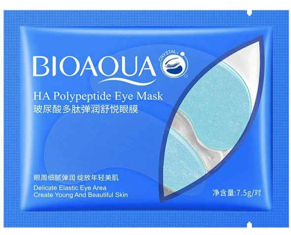 BIOAQUA Hydrogel Eye Patches With HA Polyrertide Eye Mask - Image 2
