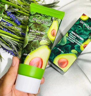 BIOAQUA Niacinome Avocado Elasticity Moisturizing Facial Cleanser 100g - Image 3