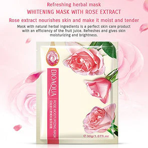 BIOAQUA Pack of 3 Natural Moisturizing Facial Sheet Mask - Image 2