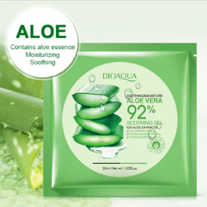 BIOAQUA Pack of 6 Moisturizing and Soothing Face Mask Sheets - Image 2