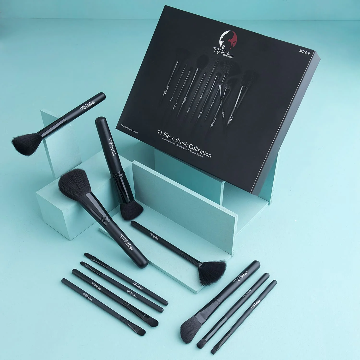 Tv Parlour Black Brush Set
