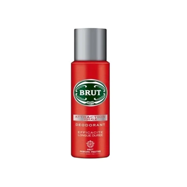 Brut Attraction Totale Body Spray For Men – 200Ml