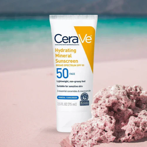Cerave Spf50 Hydrating Sunscreen 5 Oz - Image 2