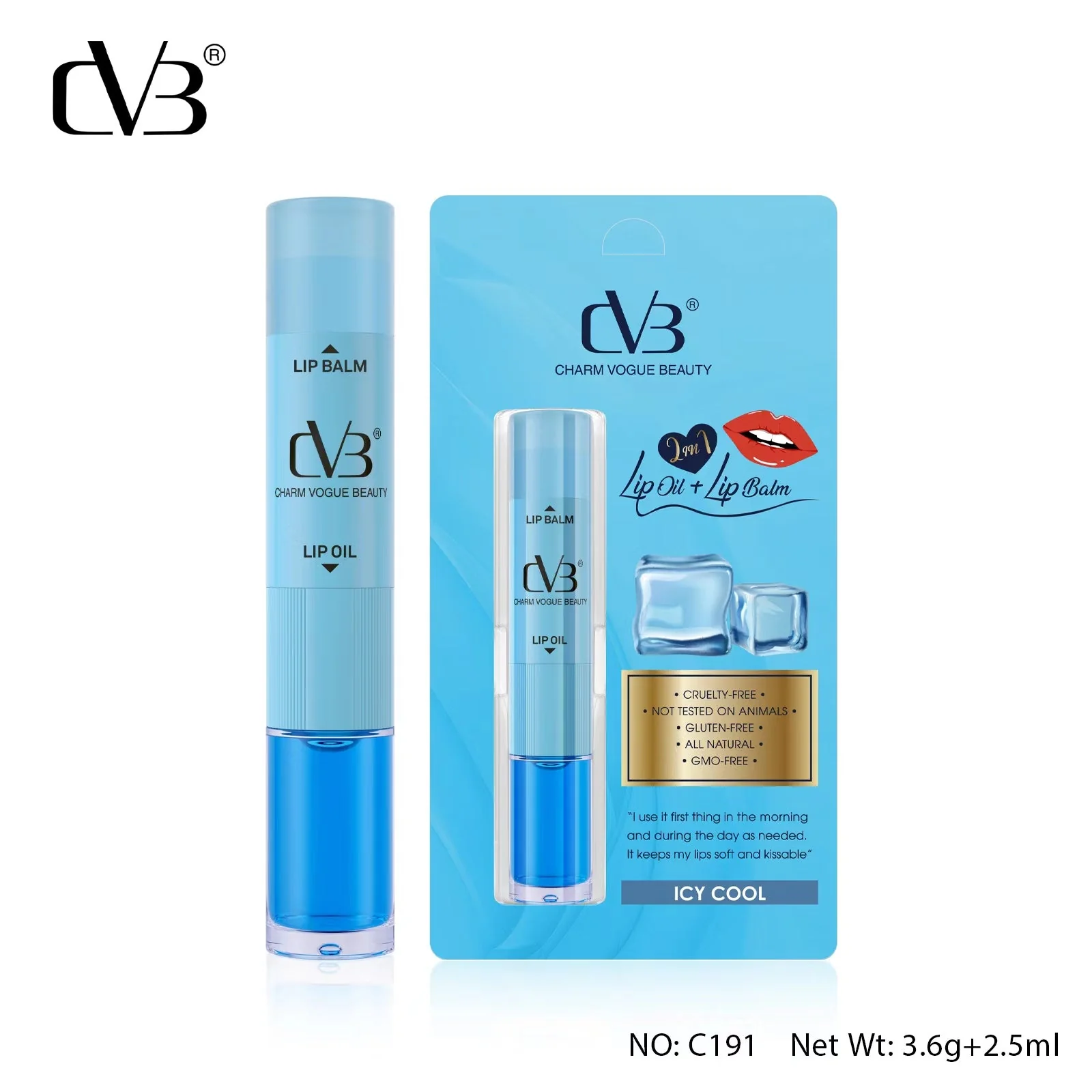 Cvb 2+1 Lip oil + Lip Balm C191 - Image 10