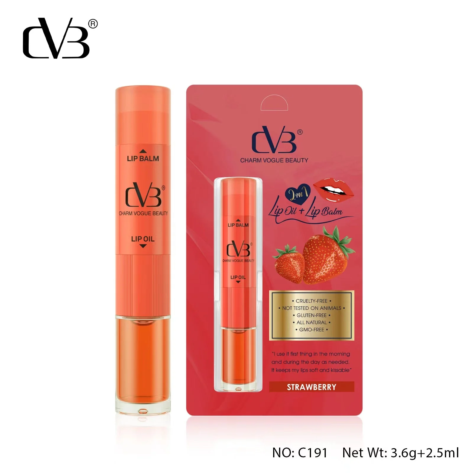 Cvb 2+1 Lip oil + Lip Balm C191 - Image 9