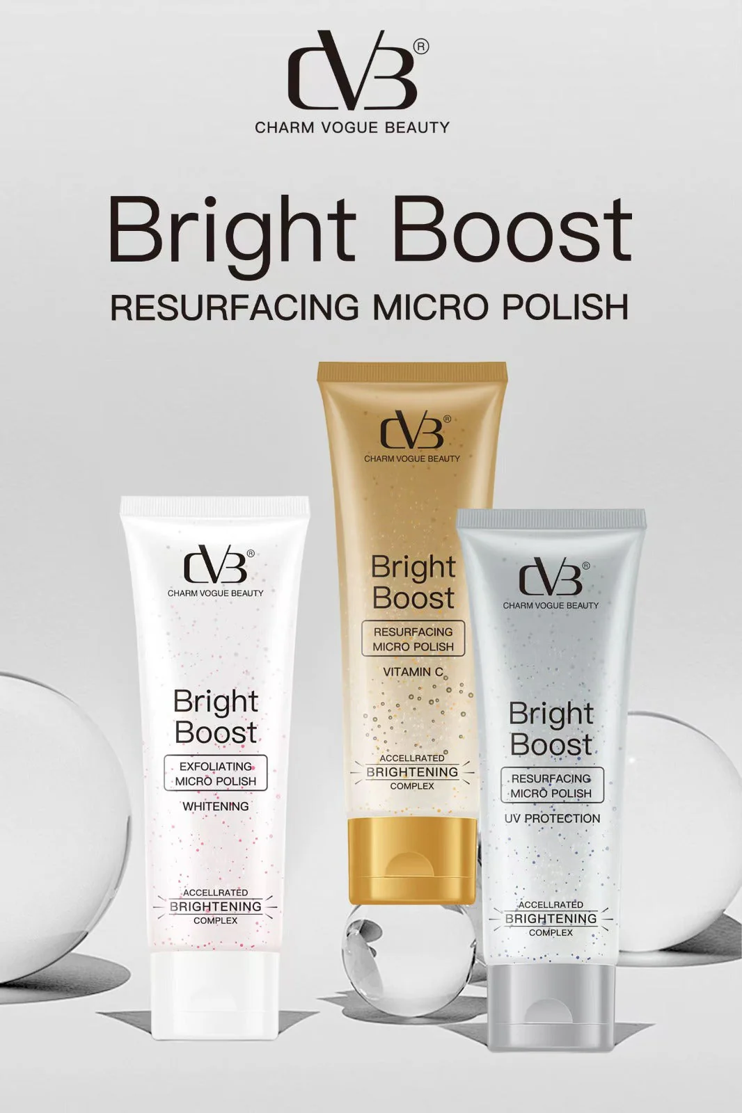 CVB BRIGHT BOOST RESURFACING MICRO POLISH WHITENING BRIGHTENING COMPLEX - Image 4