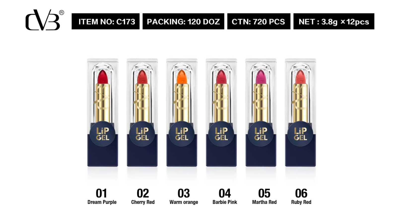 CVB Lip Cover Lip Moisturizing C173