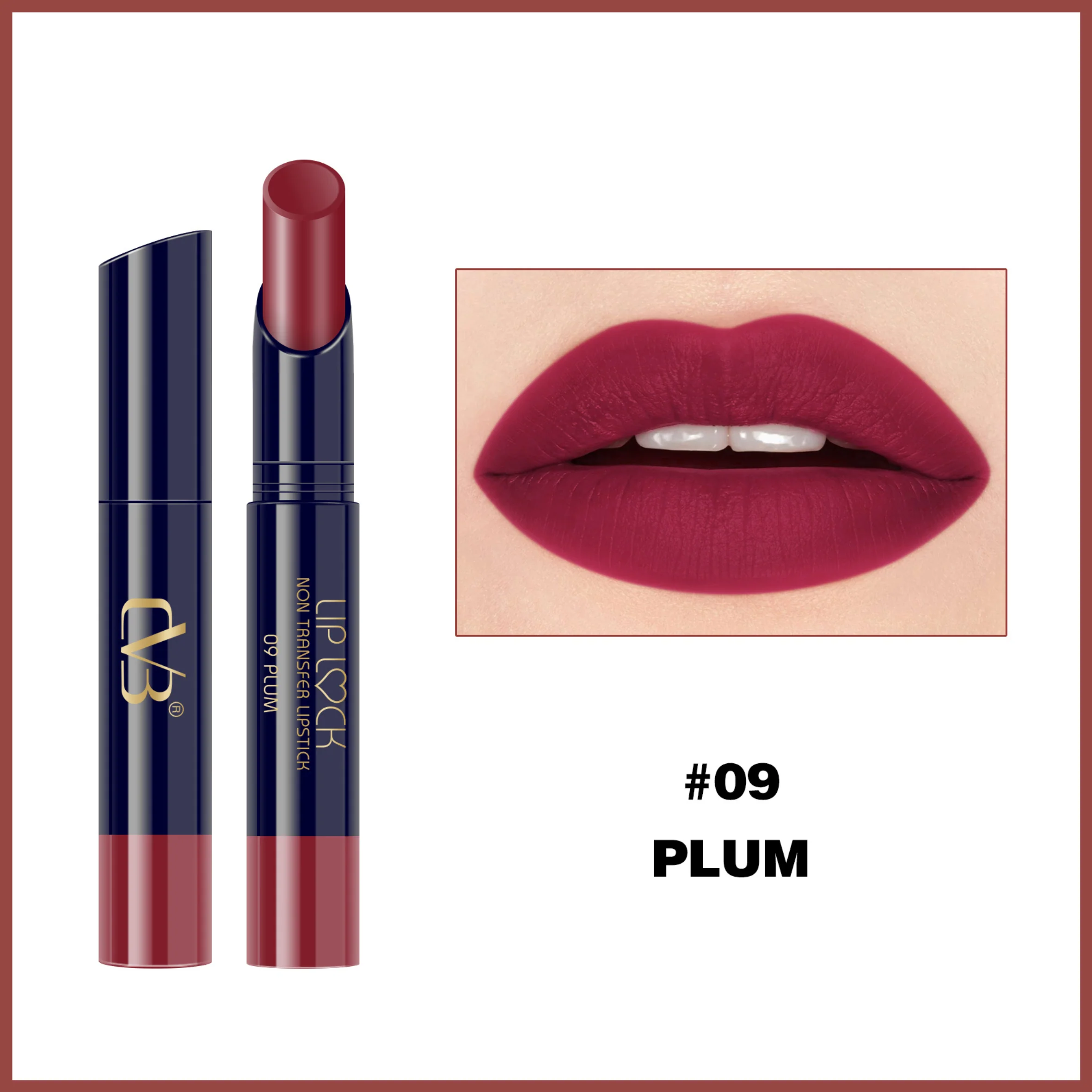 CVB Lip Lock No Transfer Lipstick C63 - Image 11