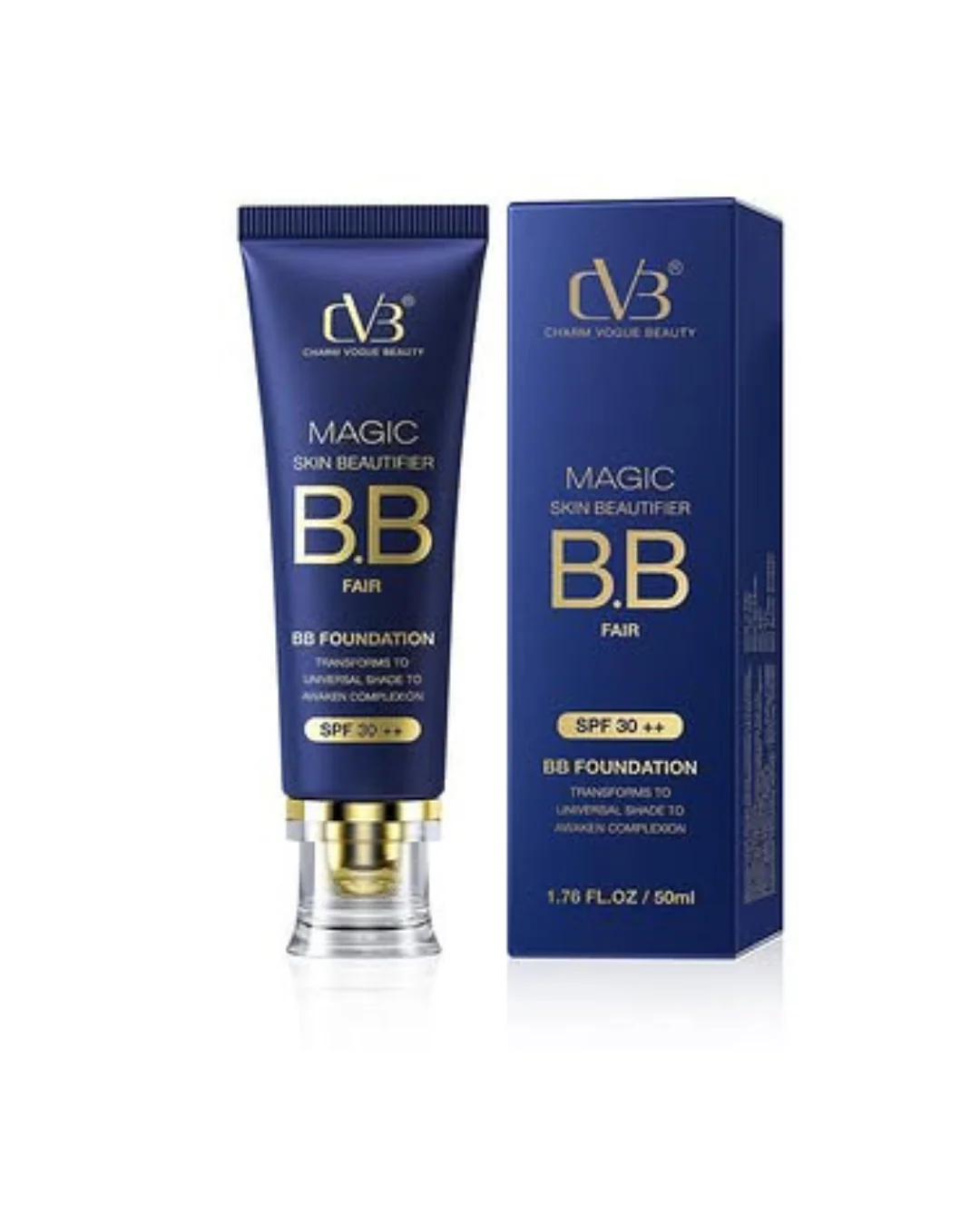 CVB Magic Skin Beautifier B.B FAIR Foundation SPF30++ C65 - Image 3