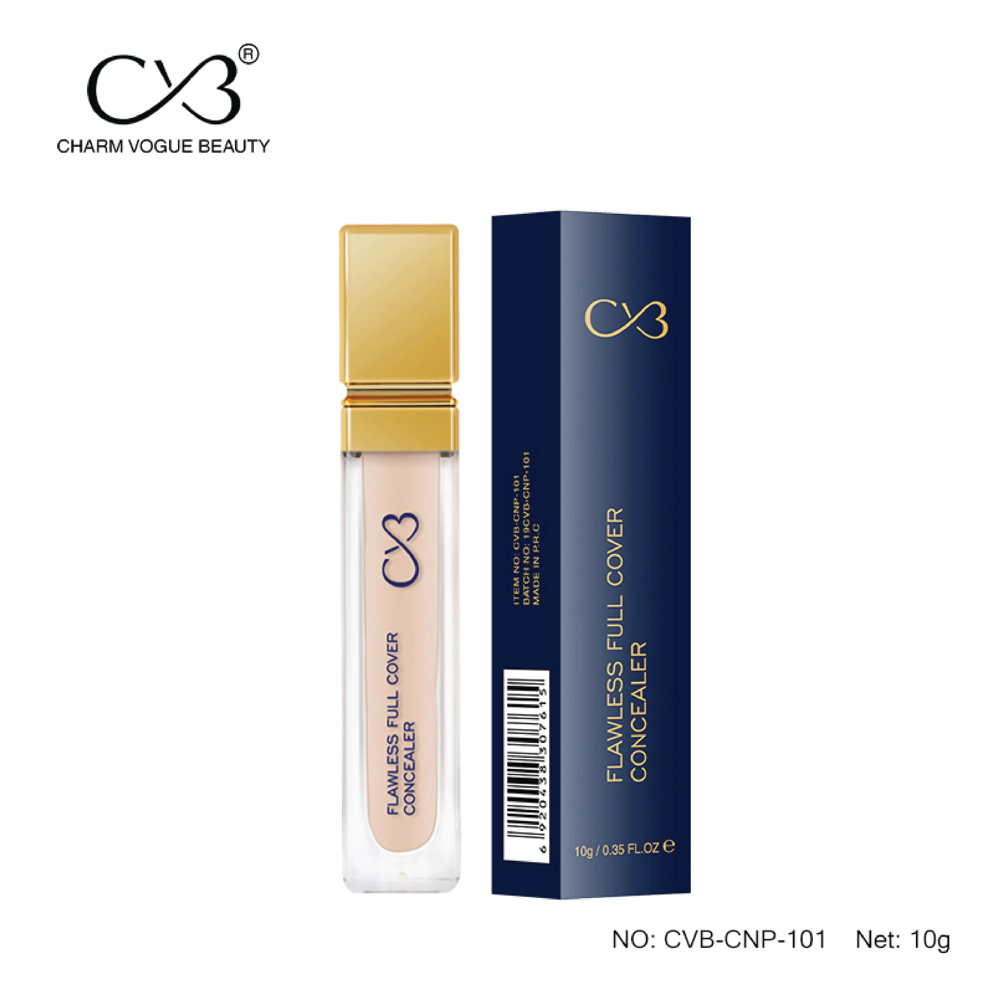 CVB Paris Flawless Full Cover Concealer 10g (CVB-CNP-101-) - Image 2