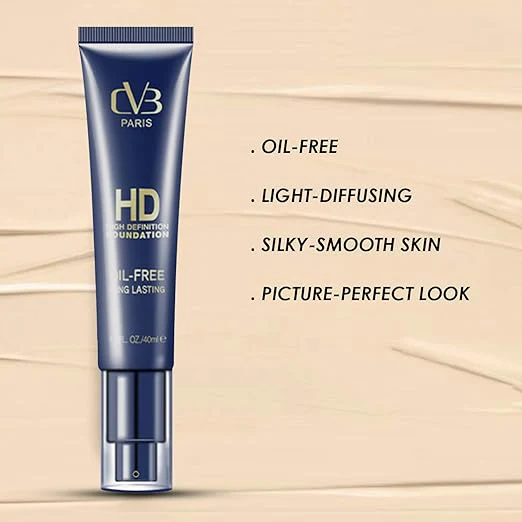 CVB Paris High Definition Foundation - Oil Free & Long Lasting - Image 3
