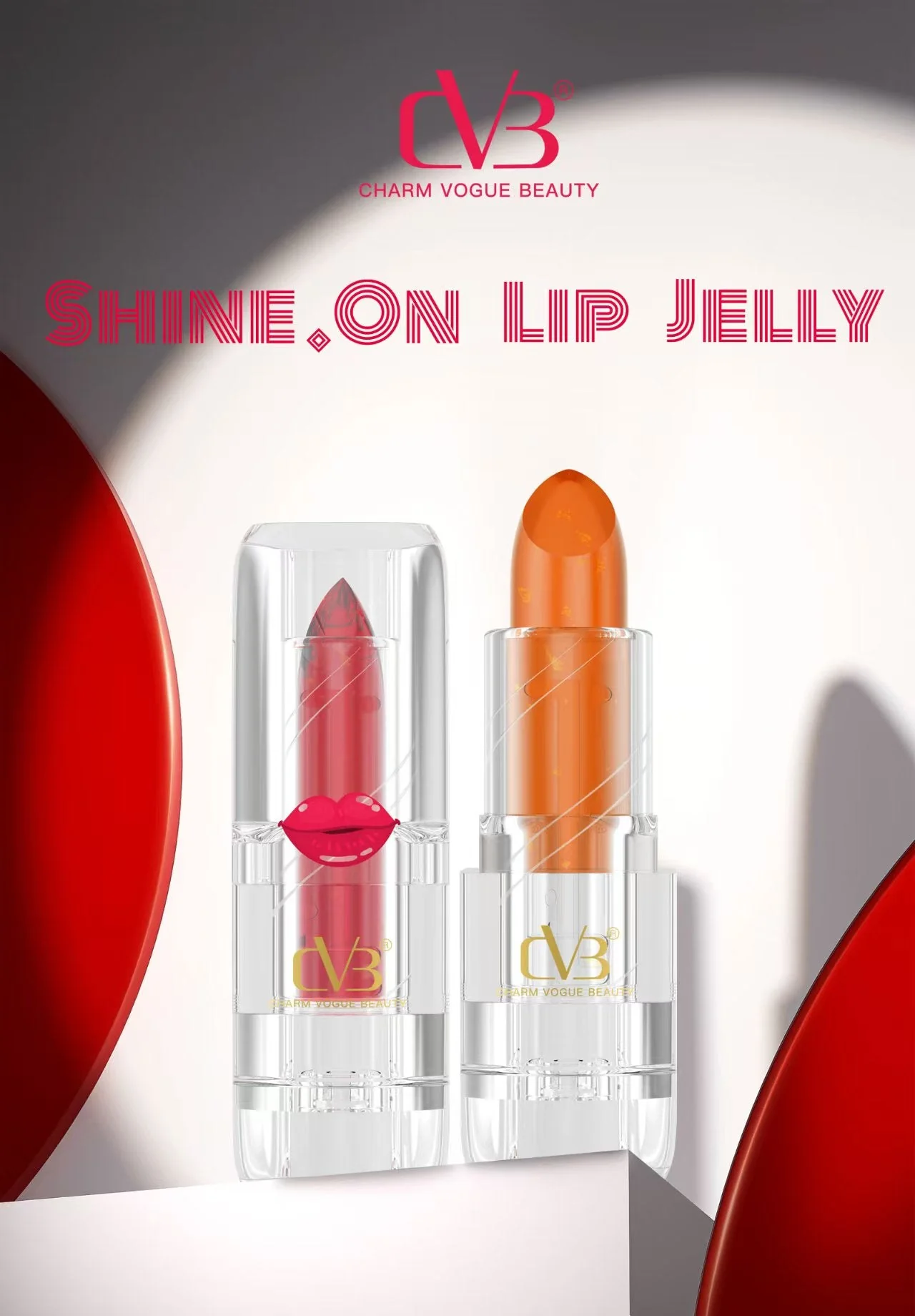 CVB Shine .On Lip Jelly  Everyday Lip Gloss C-265 - Image 5