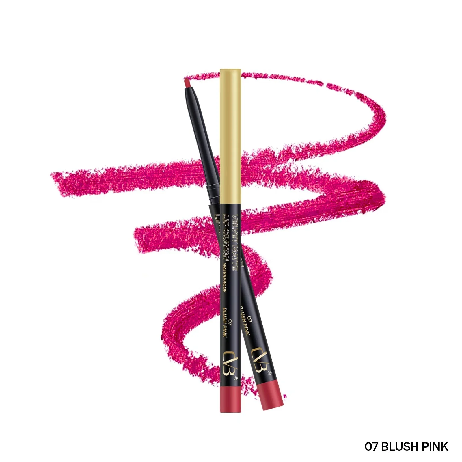 CVB  Velvet Matte Lip Crayon Wateroroof Color Contour  C189 - Image 20