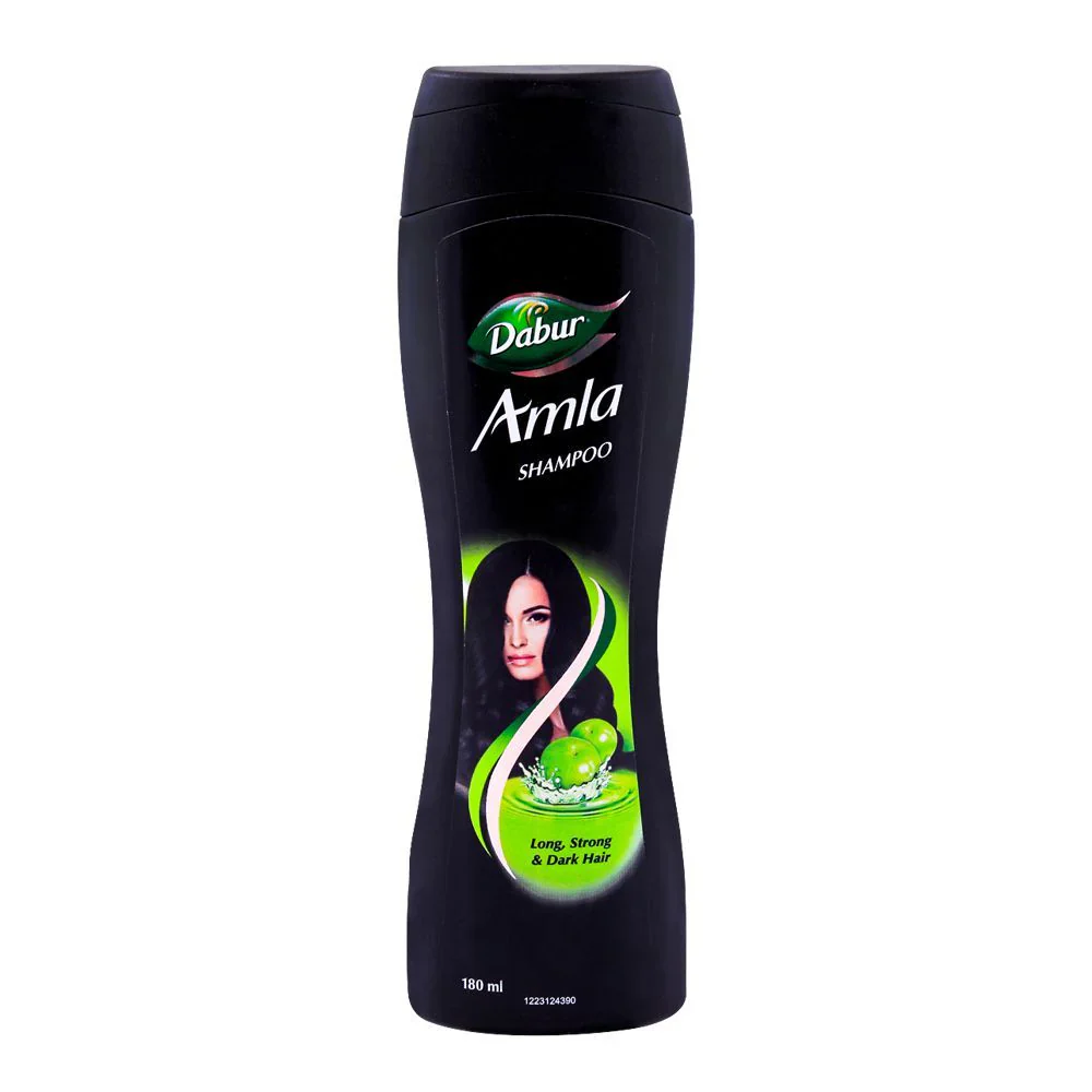 Dabur Amla Brilliant Black Shine Shampoo 180ml