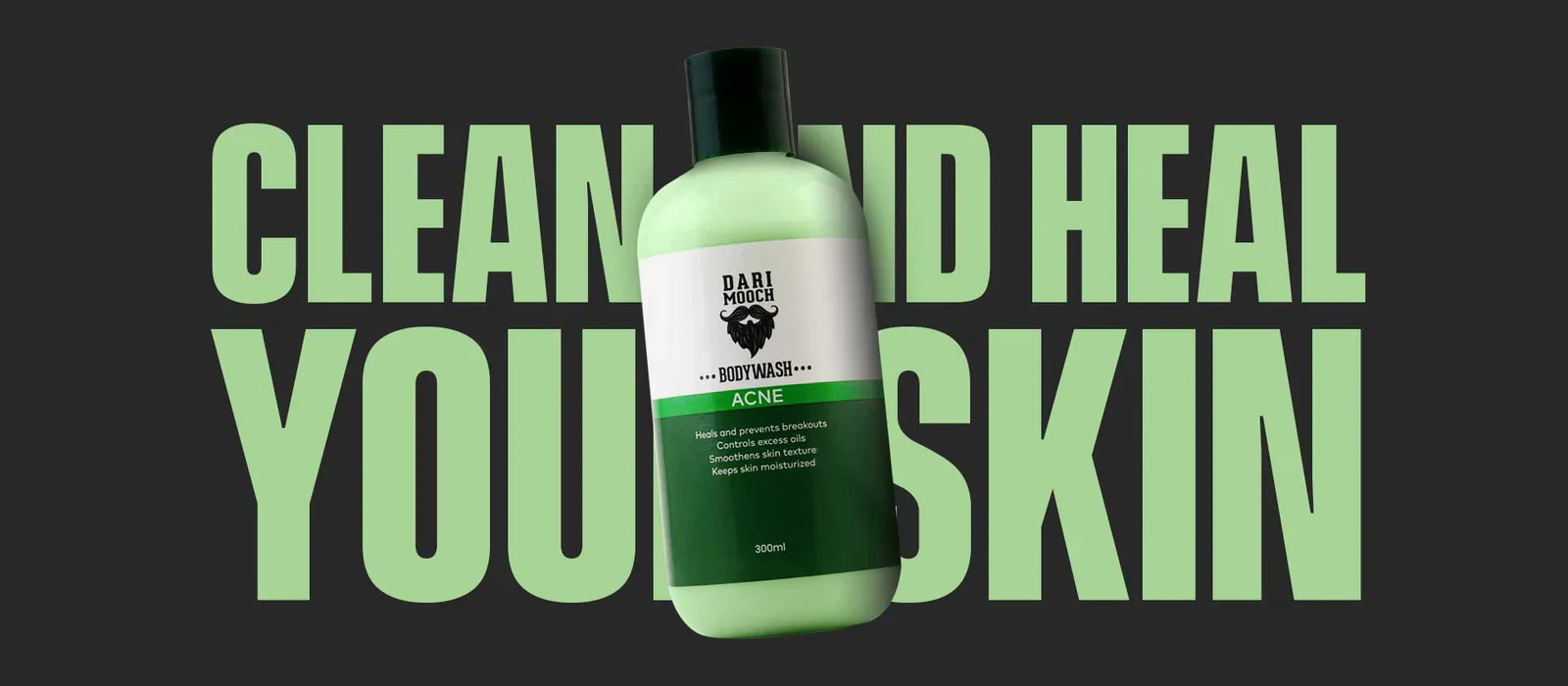 Dari Mooch Acne Body Wash 300 ML - Image 3