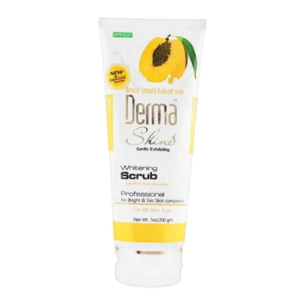 Derma Shine Apricot Whitening Scrub 200g