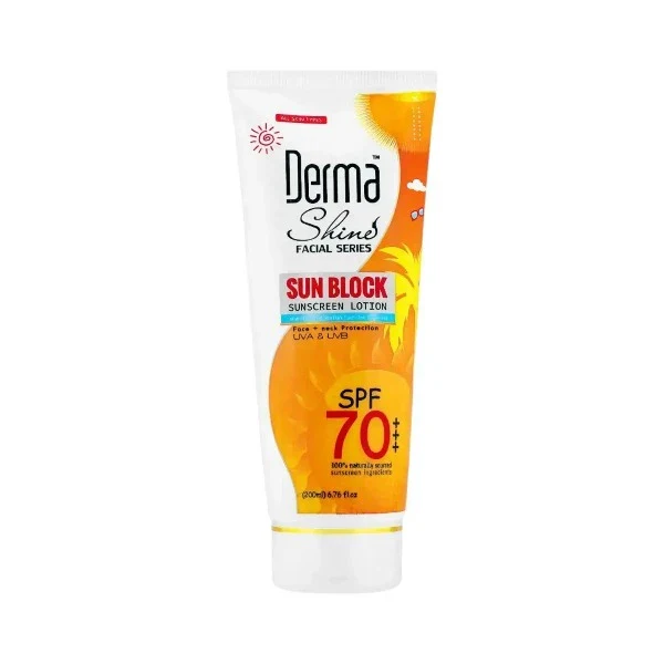 Derma Shine Sun Block SPF 70 200ml