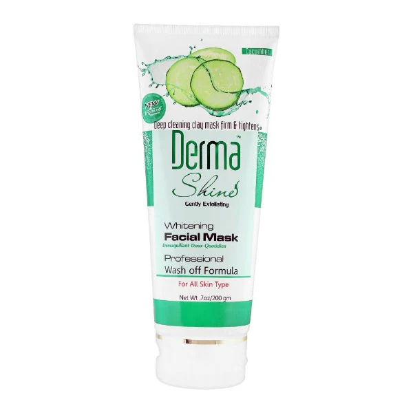 Derma Shine Whitening Facial Mask 200g Cucumber
