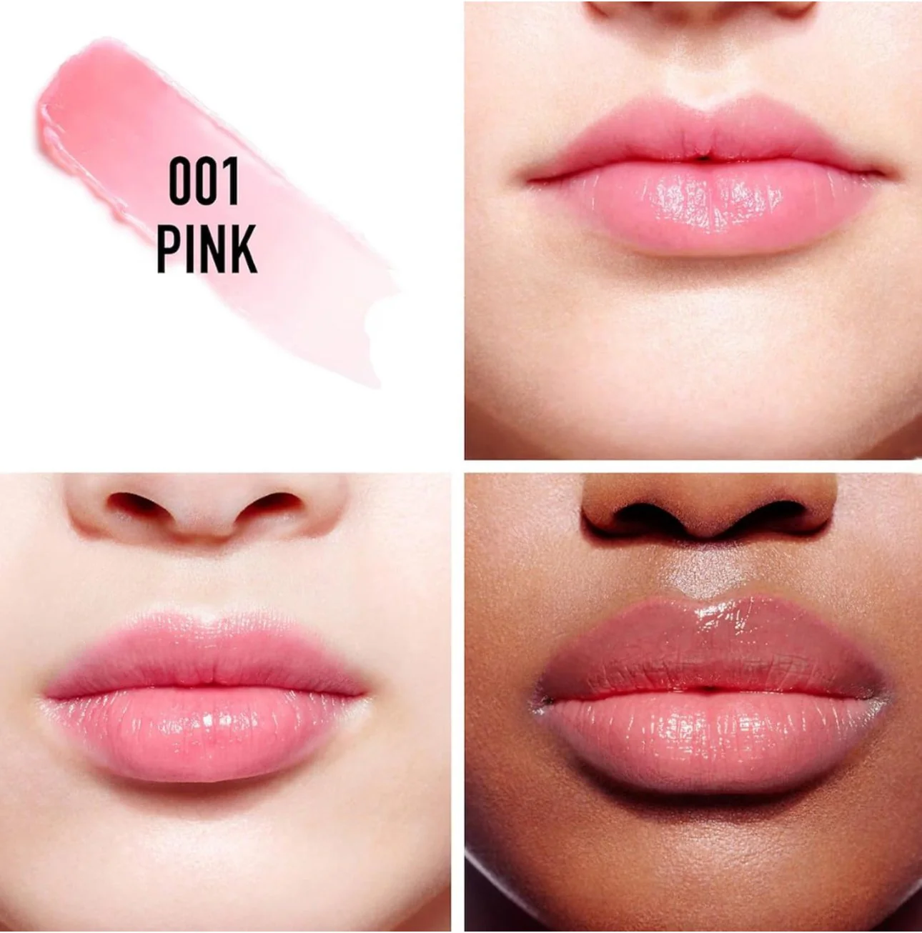 Dior Addict Lip Glow Lip Balm Lip Kit - 004 Coral +001 Pink - Image 6