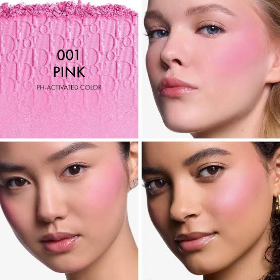 Dior Rosy Glow Blush- 001 Pink - Image 2