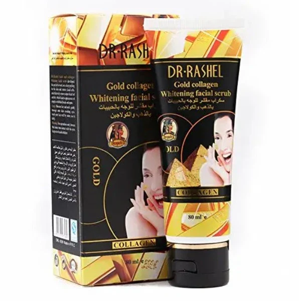 Dr.Rashel Gold Collagen Whitening Facial Scrub - 80ml