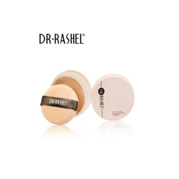 Dr.Rashel Soft Velvet Loose Setting Powder in 6 Colors for Girls &amp; Women