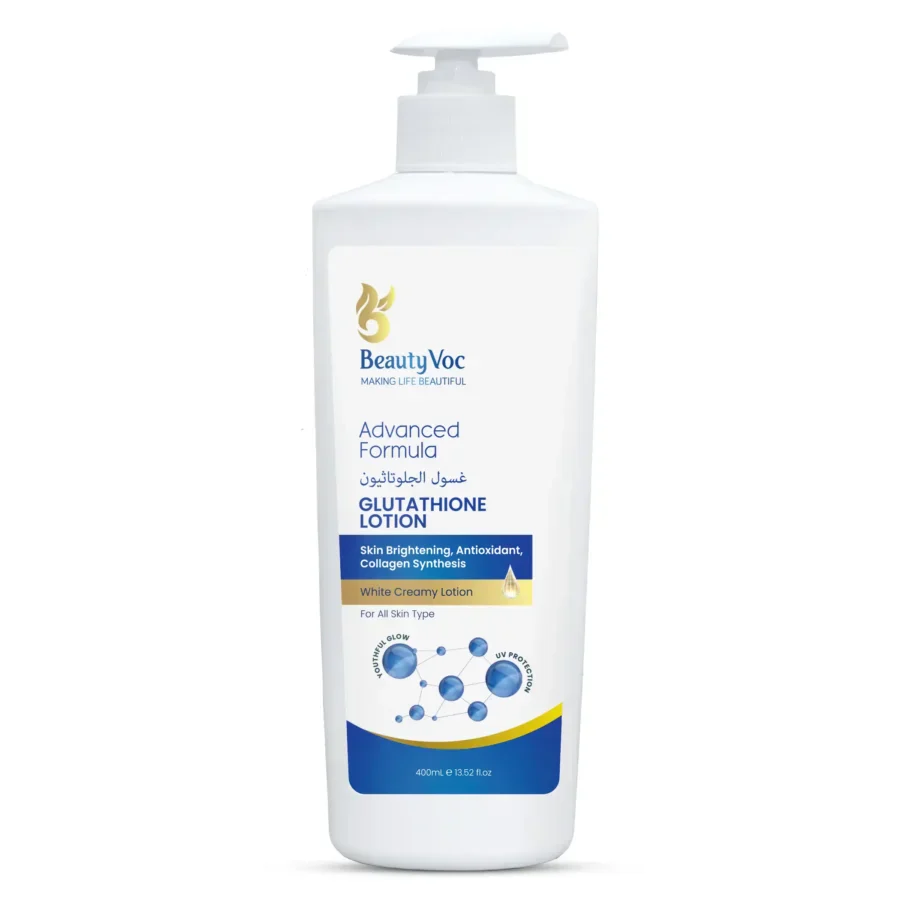 BeautyVoc Dull Skin Solution Bundle - Vitamin C Facewash 100 ml | Vitamin C Serum 30ml | Glutathione Lotion 400ml - Image 4