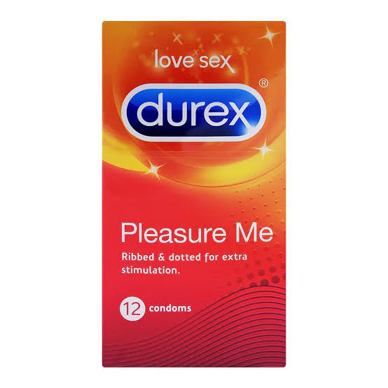 Durex Love Pleasure Me 12 Condoms (Ribbed & Dotted)