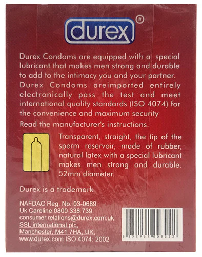 Durex Real Feel Non-Latex Condoms 12 Pieces - Image 2