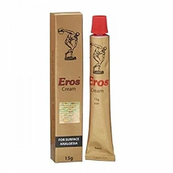 Eros Cream Lidocaine 15g (Reduce Male Over Sensitivity)