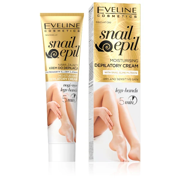 Eveline Snail Epil Moisturizing Depilatory Cream Legs & Hands 125ml