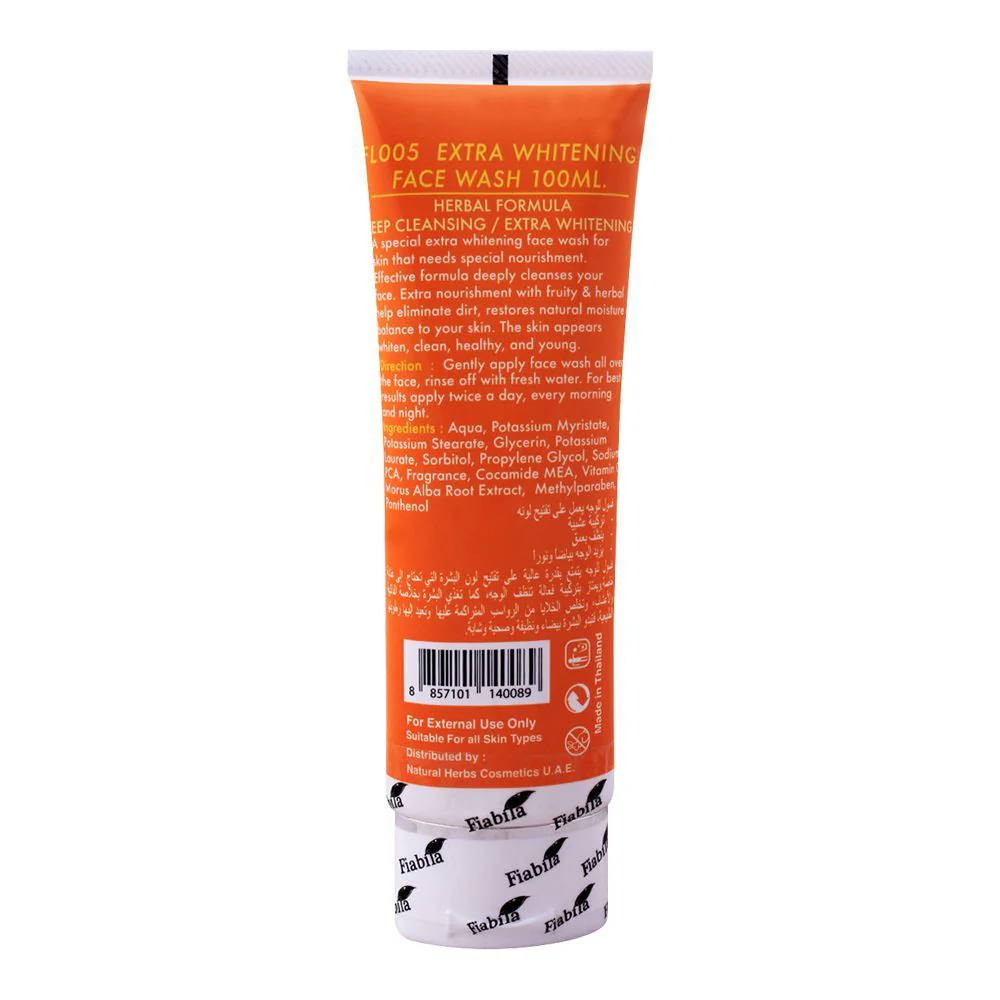 Fiabila Extra Whitening Face Wash 100 ML - Image 2
