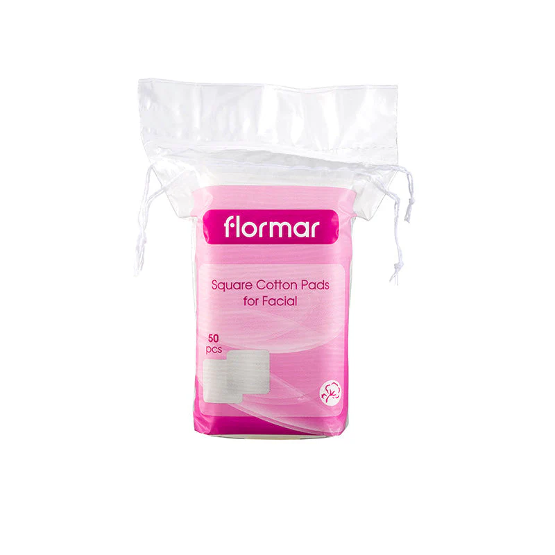 Flormar Square Facial Cotton Pads 50'S - Image 2