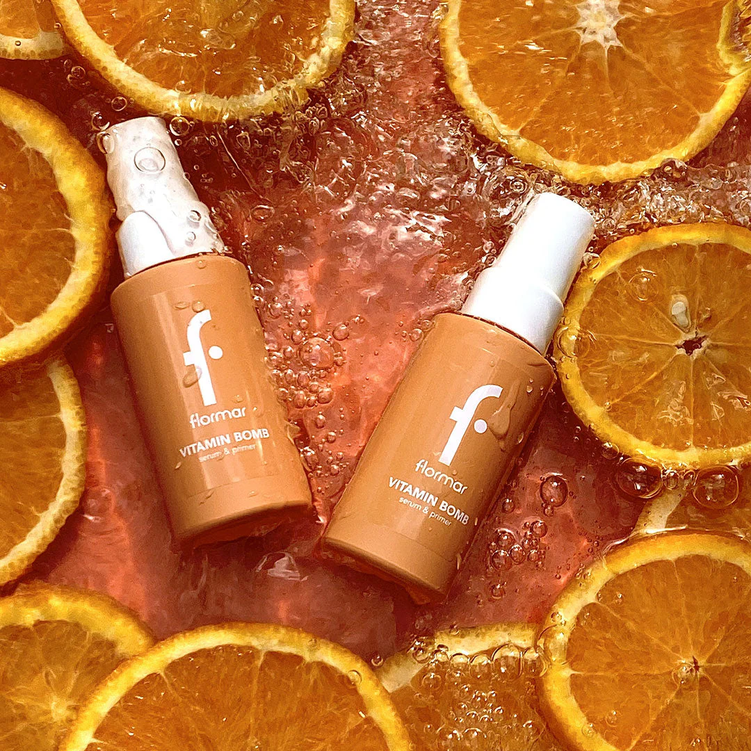 Flormar Vitamin Bomb Serum and Primer 30ml - Image 2